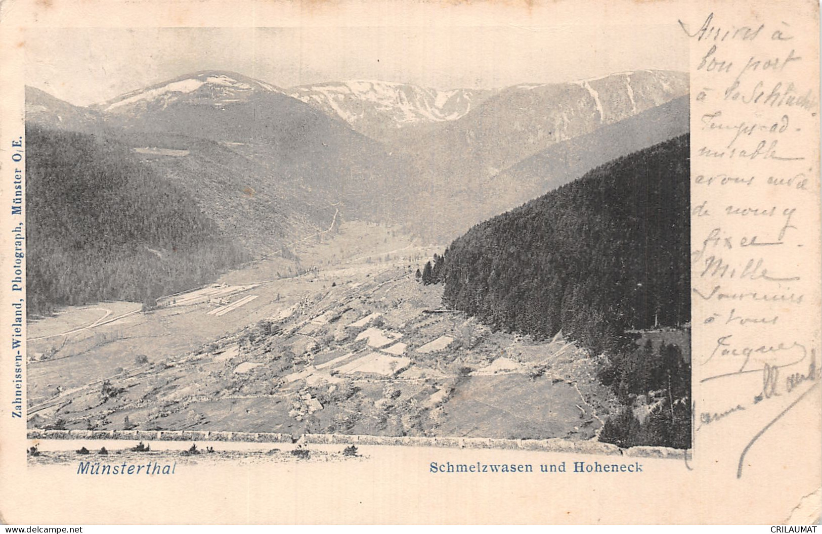 68-MUNSTERTHAL-N°LP5132-B/0207 - Autres & Non Classés