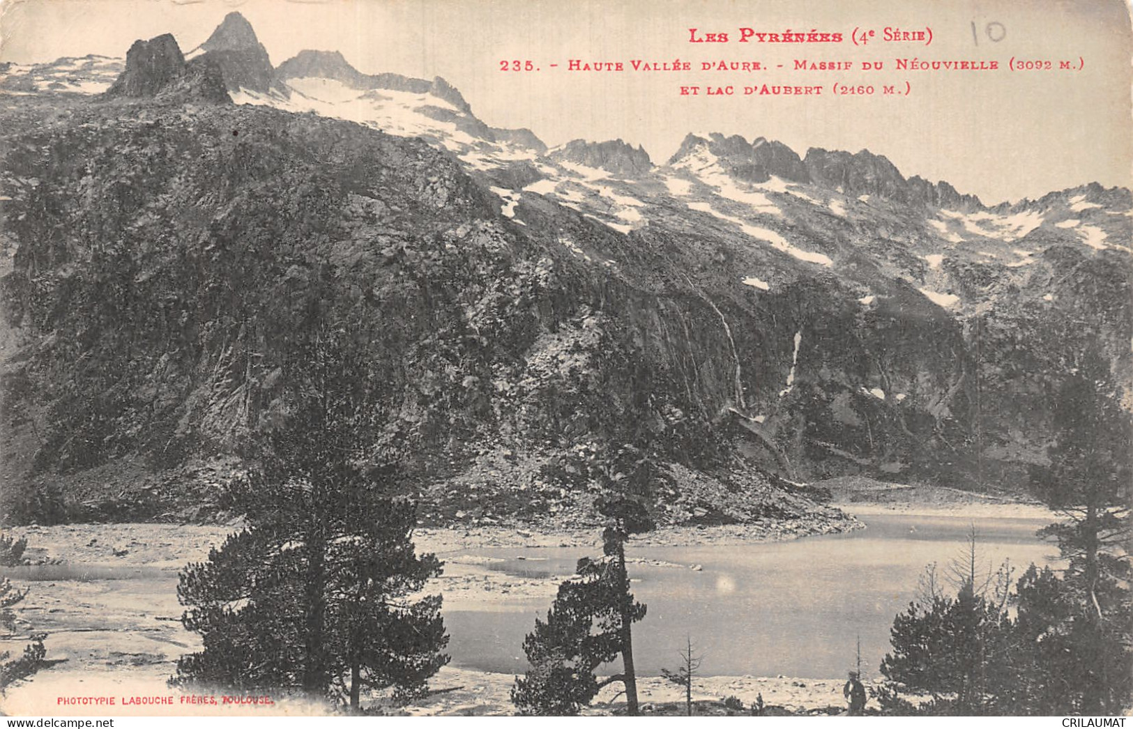 65-HAUTE VALLEE D AURE MASSIF DU NEOUVIELLE-N°LP5132-B/0123 - Sonstige & Ohne Zuordnung