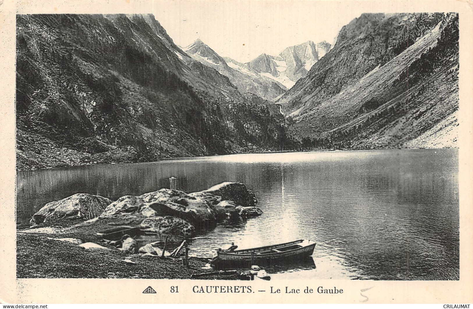 65-CAUTERETS LE LAC DE GAUB65E-N°LP5132-B/0119 - Cauterets