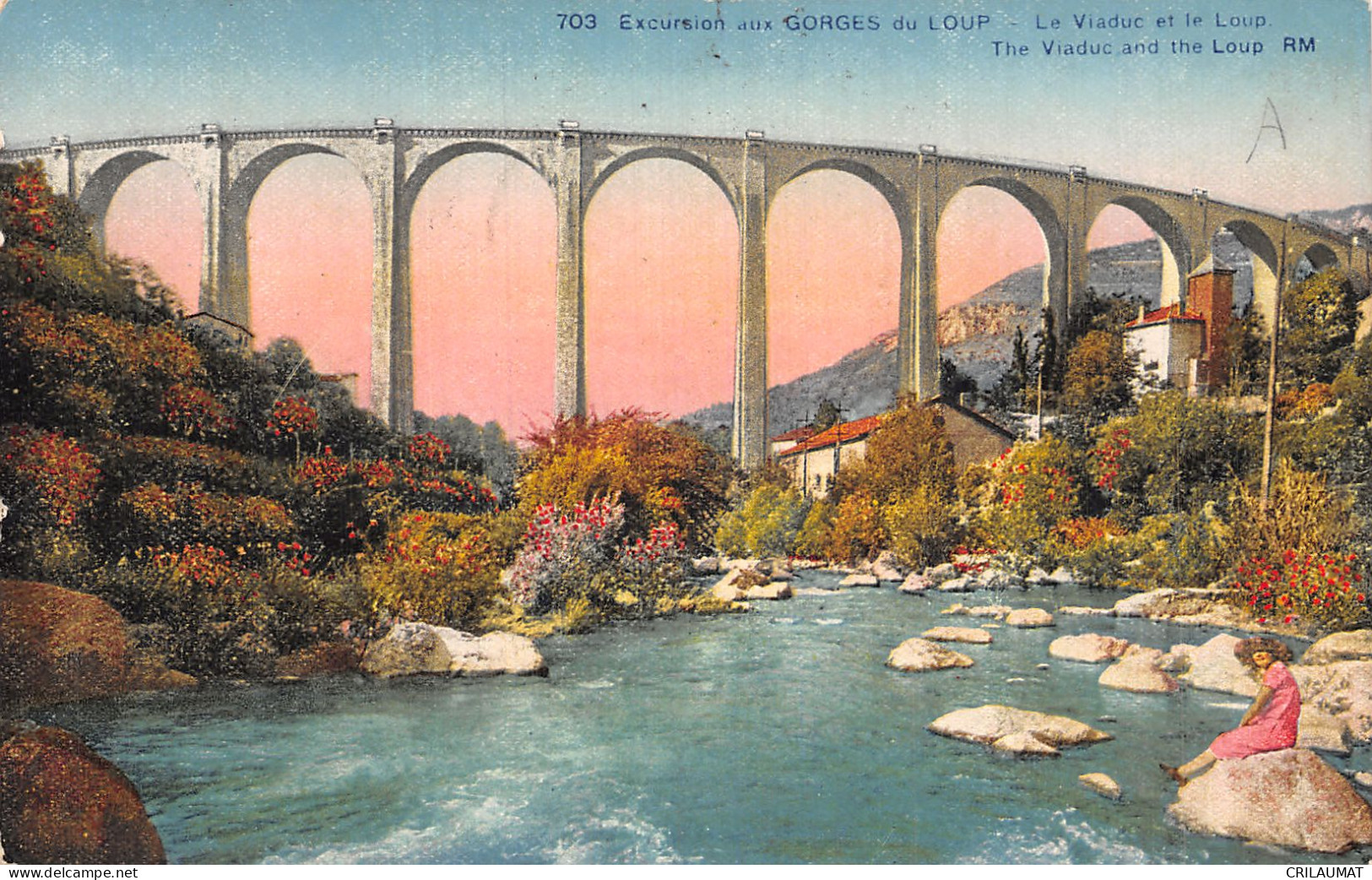 06-GORGES DU LOUP LE VIADUC ET LE LOUP-N°LP5132-A/0383 - Sonstige & Ohne Zuordnung