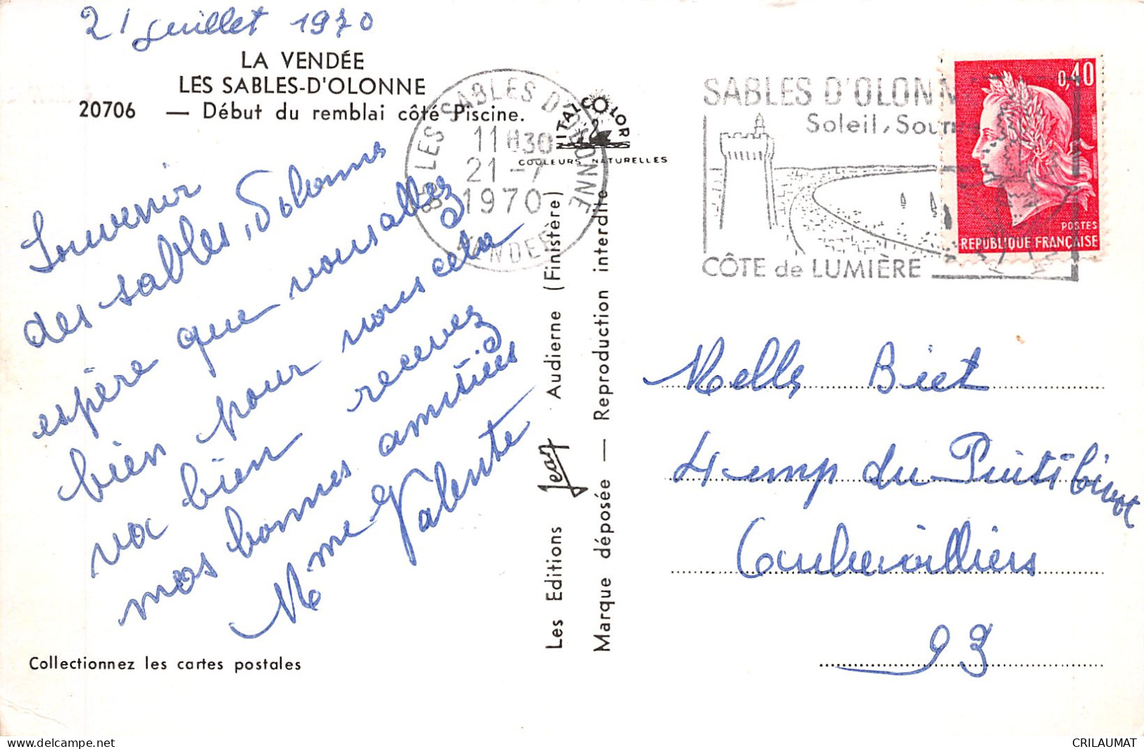 85-LES SABLES D OLONNE-N°LP5132-A/0297 - Sables D'Olonne