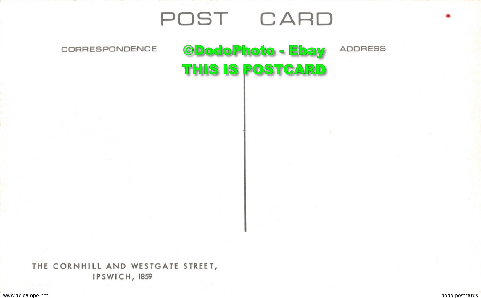 R355450 Ipswich. The Cornhill And Westgate Street. Postcard - World
