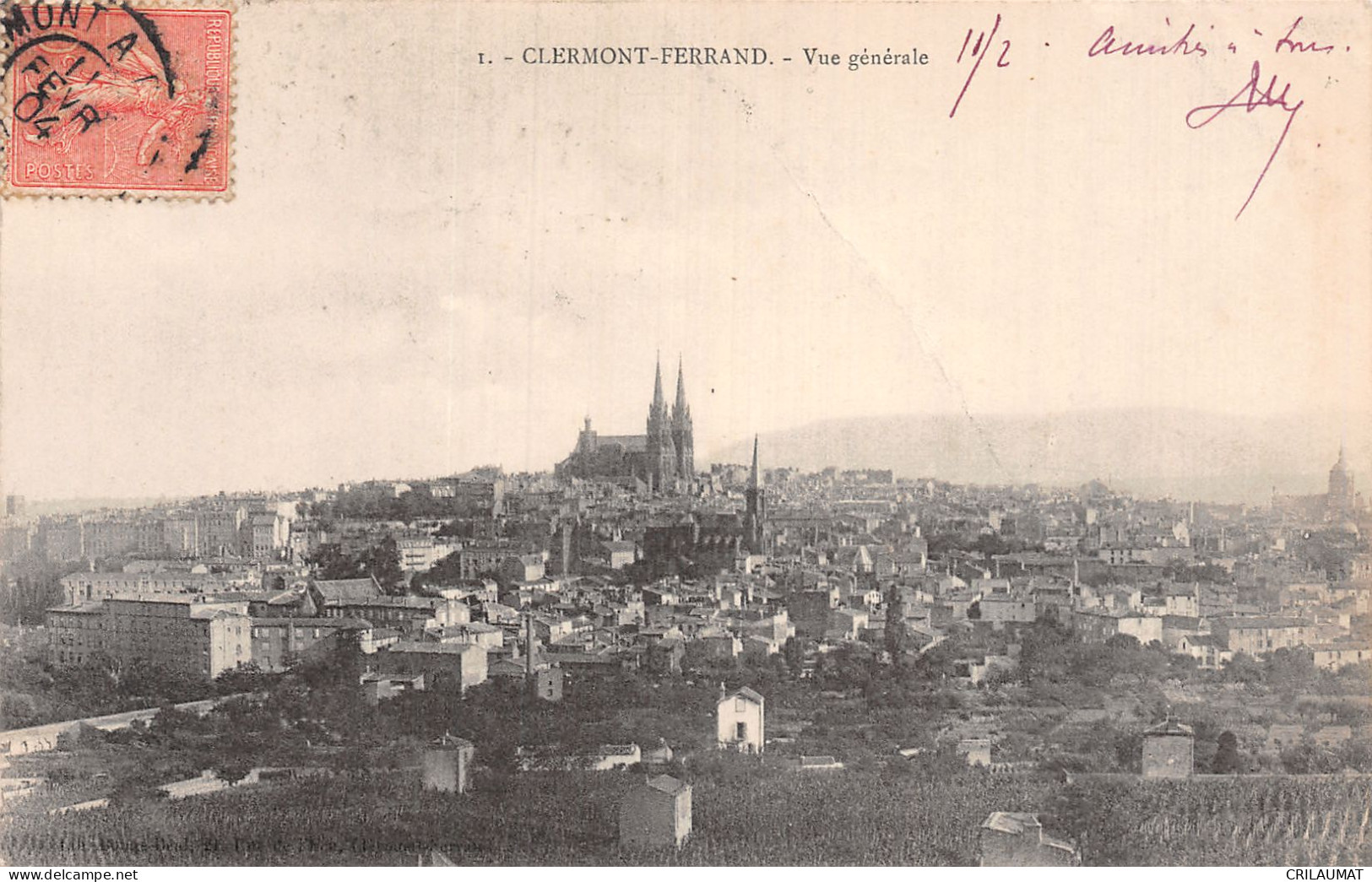 63-CLERMONT FERRAND-N°LP5132-A/0177 - Clermont Ferrand