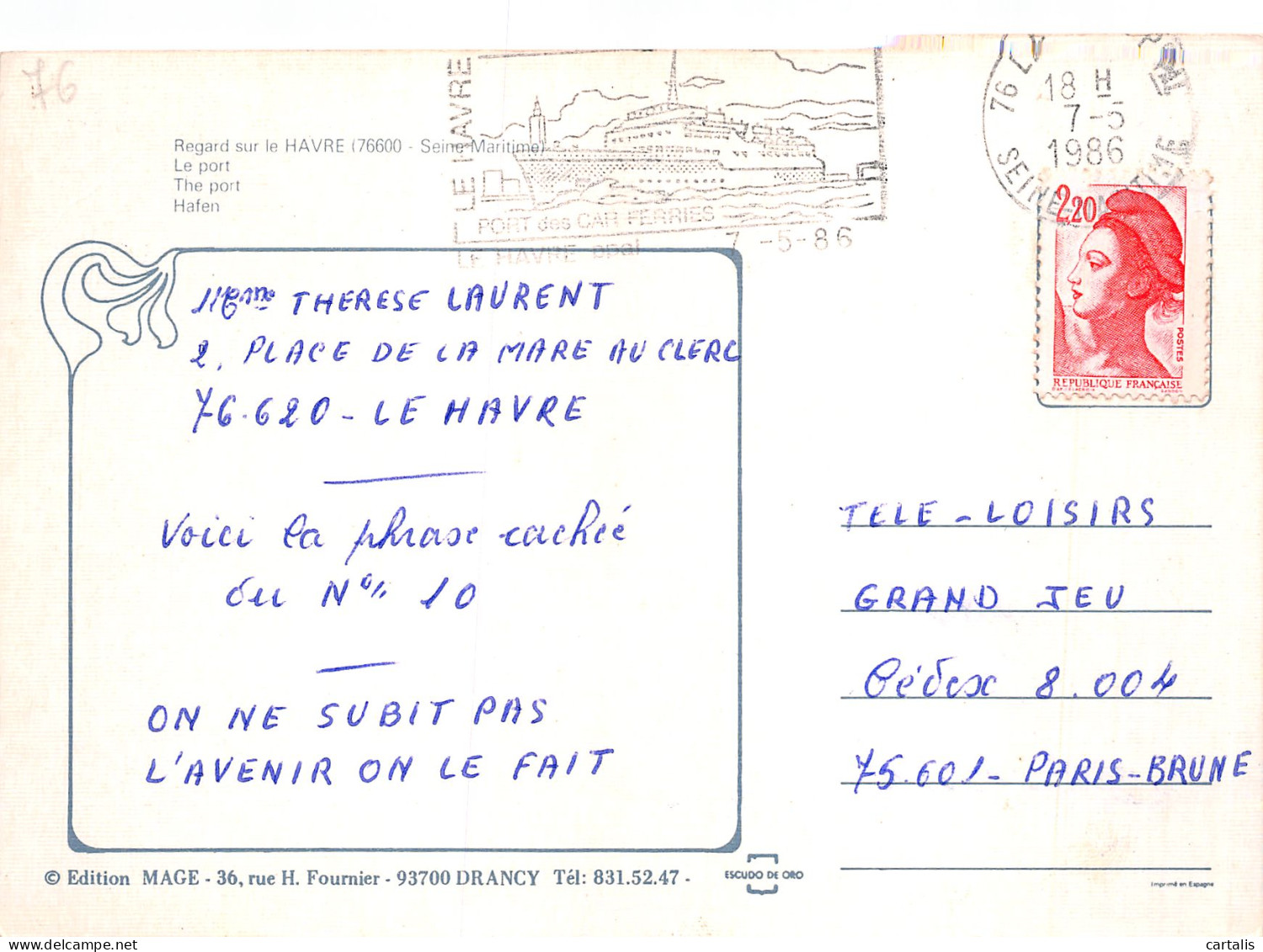 76-LE HAVRE-N°4185-A/0257 - Unclassified