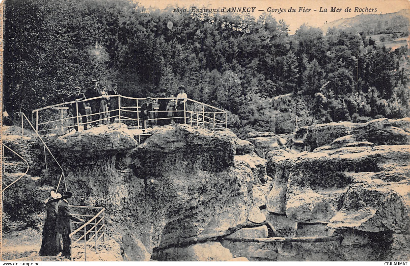 74-GORGES DU FIER LA MER DE ROCHERS-N°LP5132-A/0013 - Andere & Zonder Classificatie