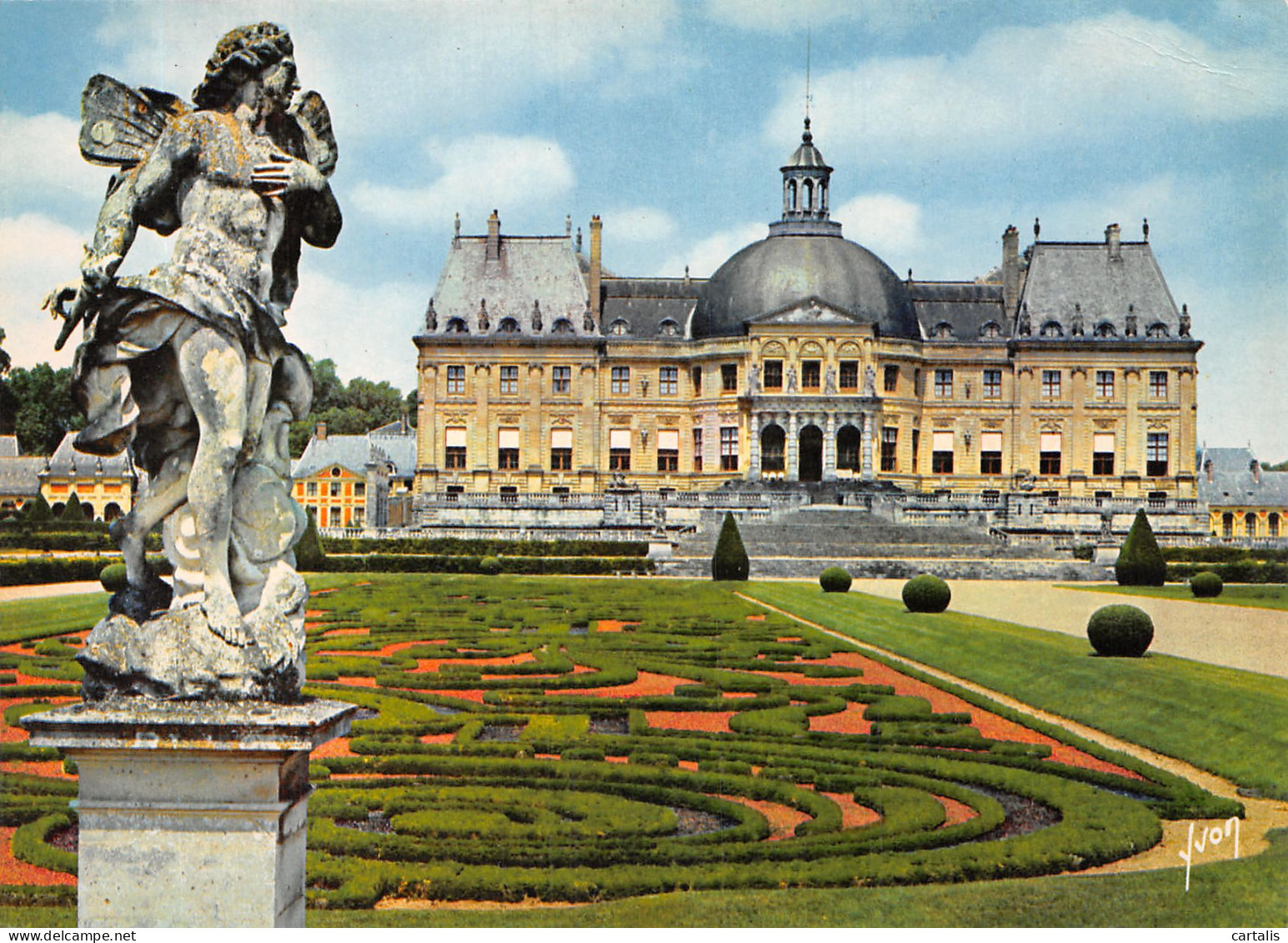 77-VAUX LE VICOMTE LE CHATEAU-N°4185-A/0229 - Vaux Le Vicomte