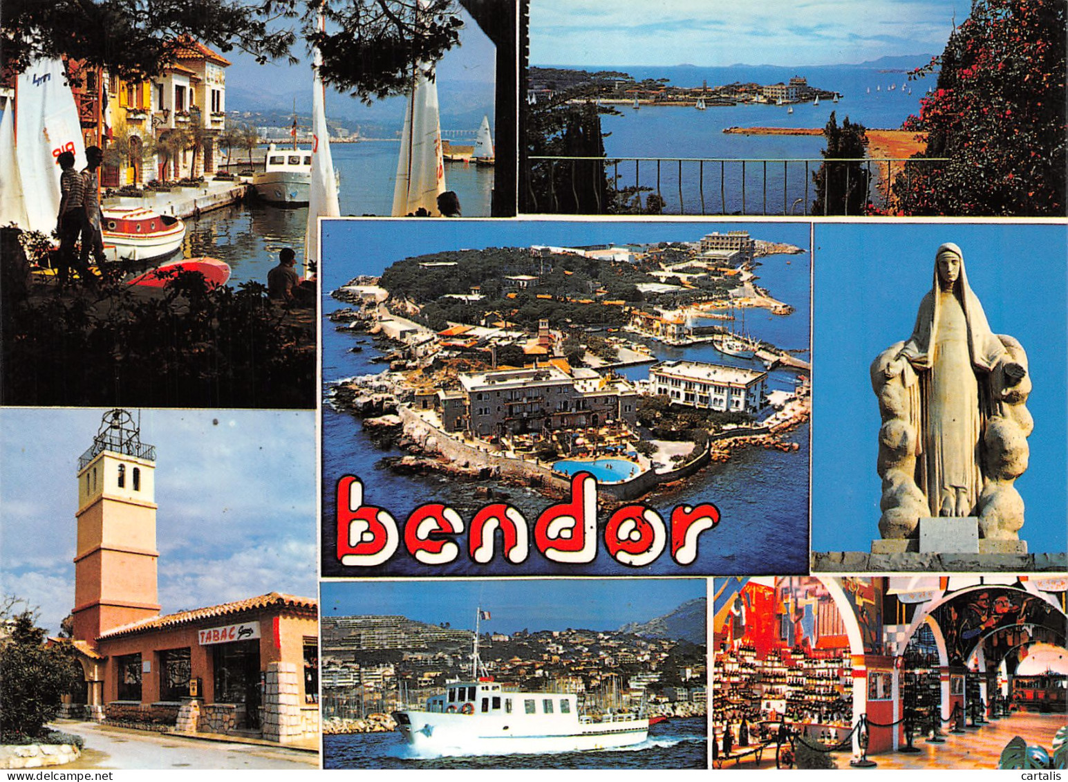 83-ILE DE BENDOR-N°4185-A/0187 - Andere & Zonder Classificatie