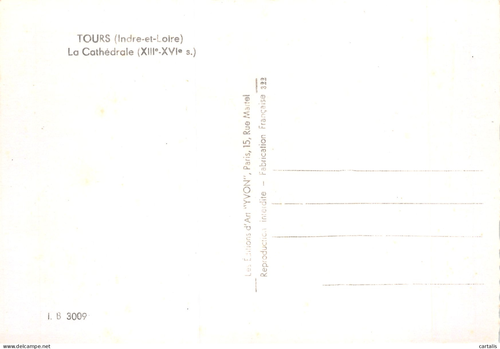 37-TOURS-N°4184-D/0397 - Tours