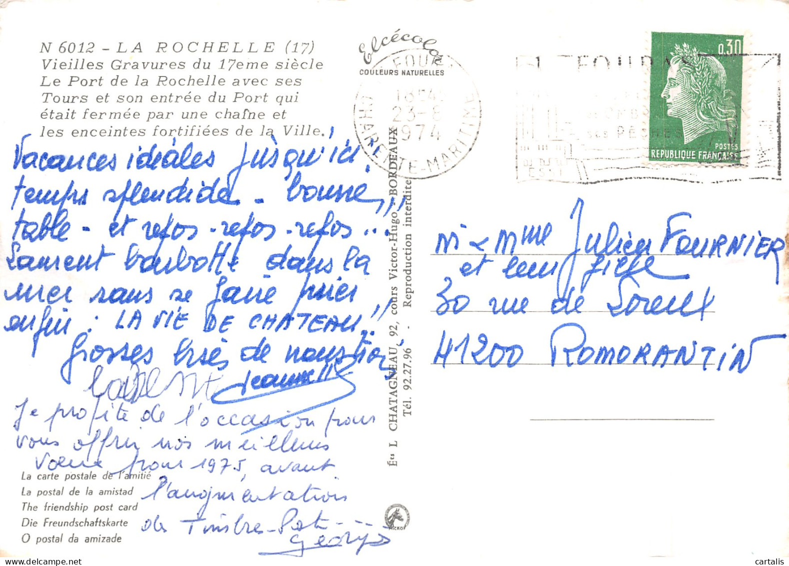 17-LA ROCHELLE-N°4184-D/0387 - La Rochelle