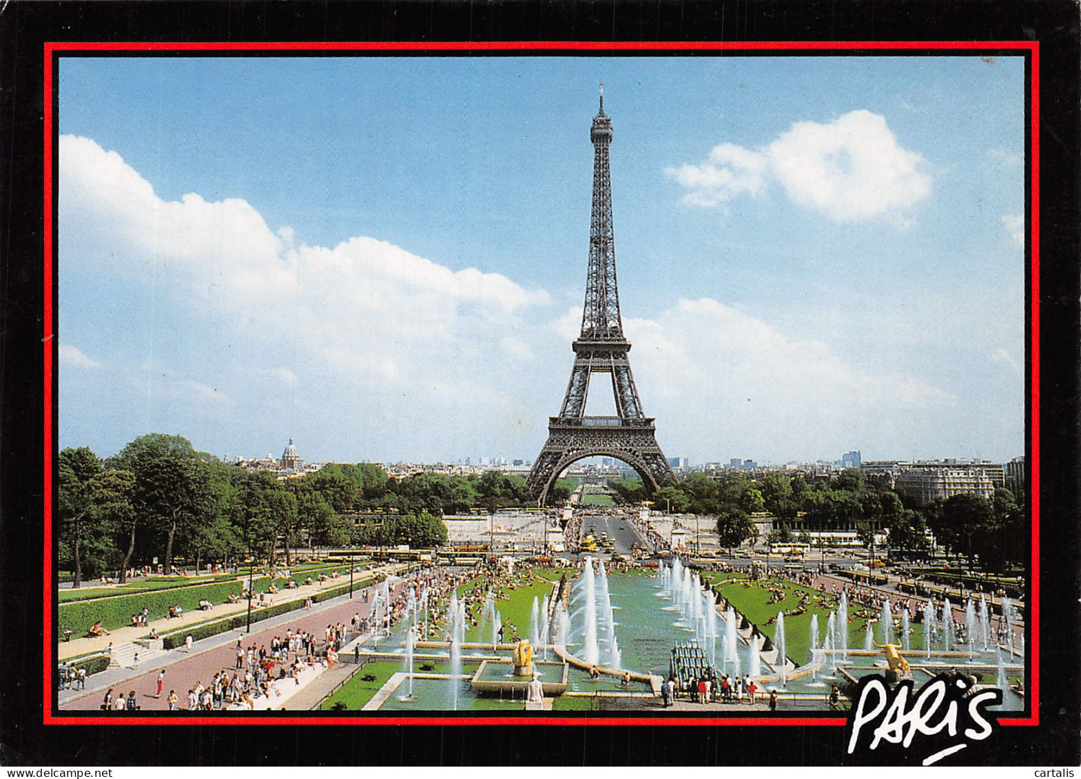 75-PARIS LA TOUR EIFFEL-N°4184-D/0331 - Eiffeltoren