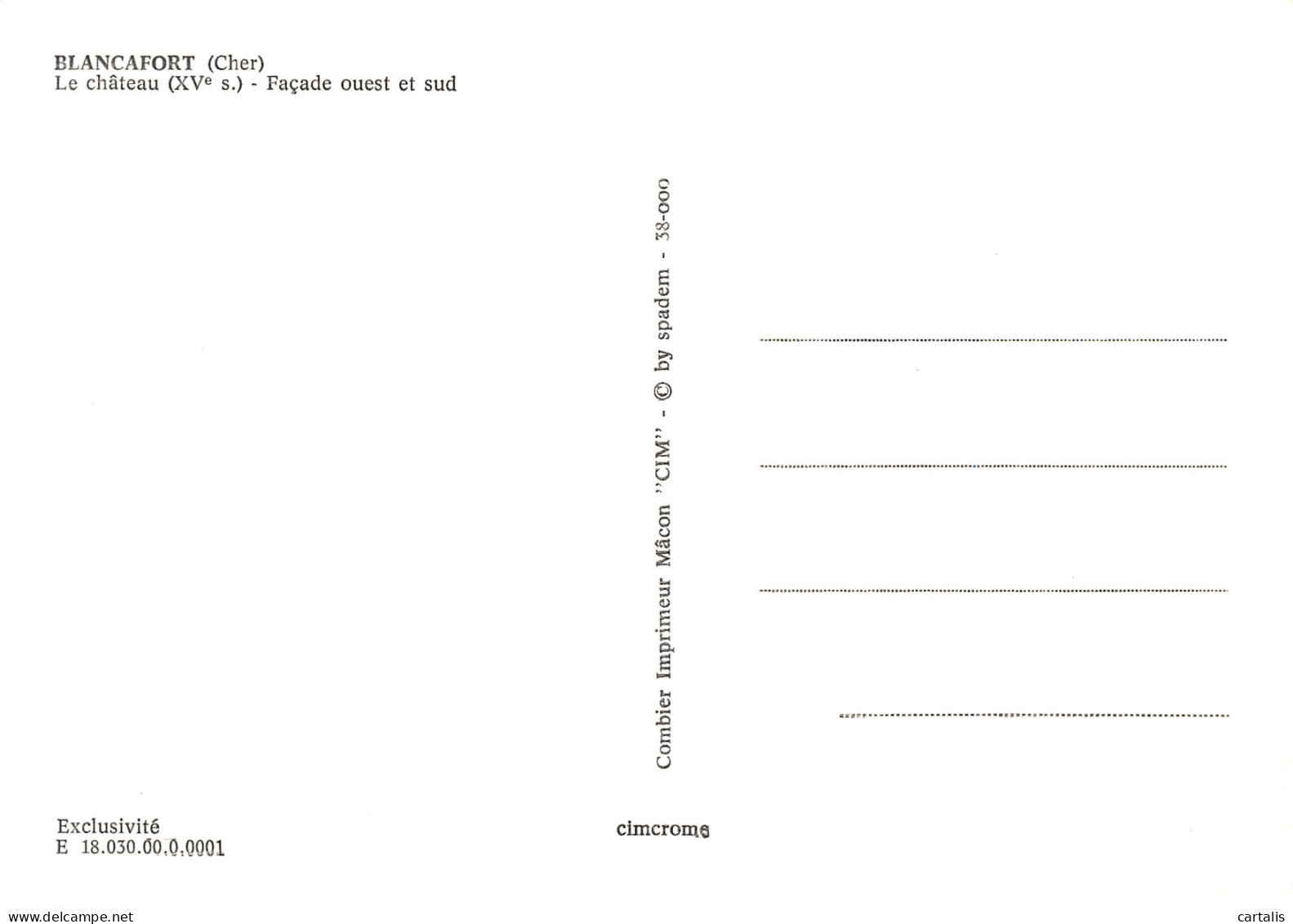 18-BLANCAFORT-N°4184-D/0325 - Other & Unclassified