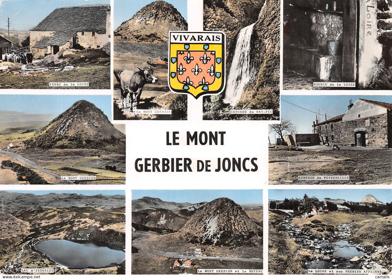 07-LE MONT GERBIER DE JONCS-N°4184-D/0245 - Altri & Non Classificati