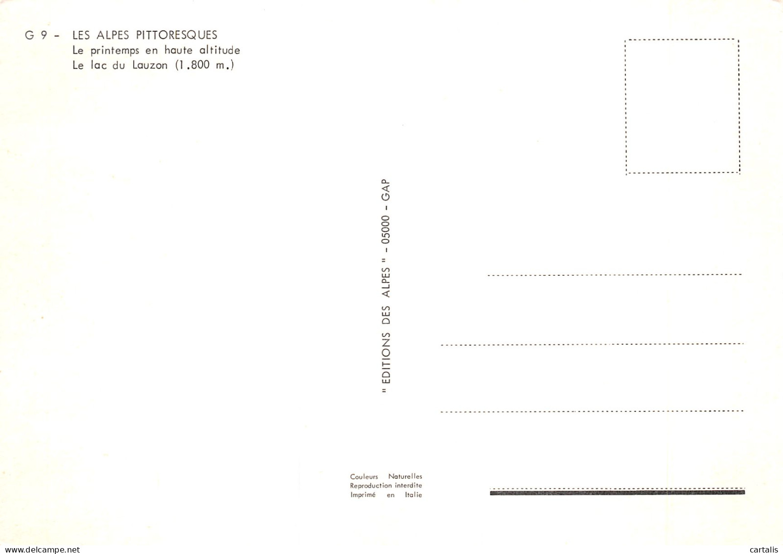 05-LE LAC DU LAUZON-N°4184-D/0199 - Andere & Zonder Classificatie