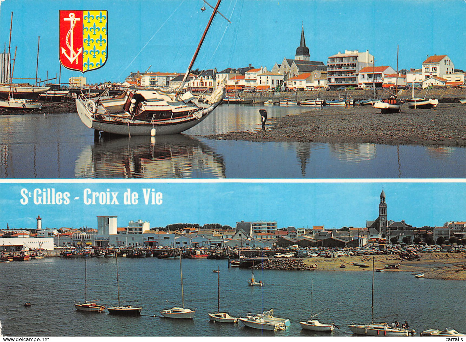 85-SAINT GILLES CROIX DE VIE-N°4184-D/0193 - Saint Gilles Croix De Vie