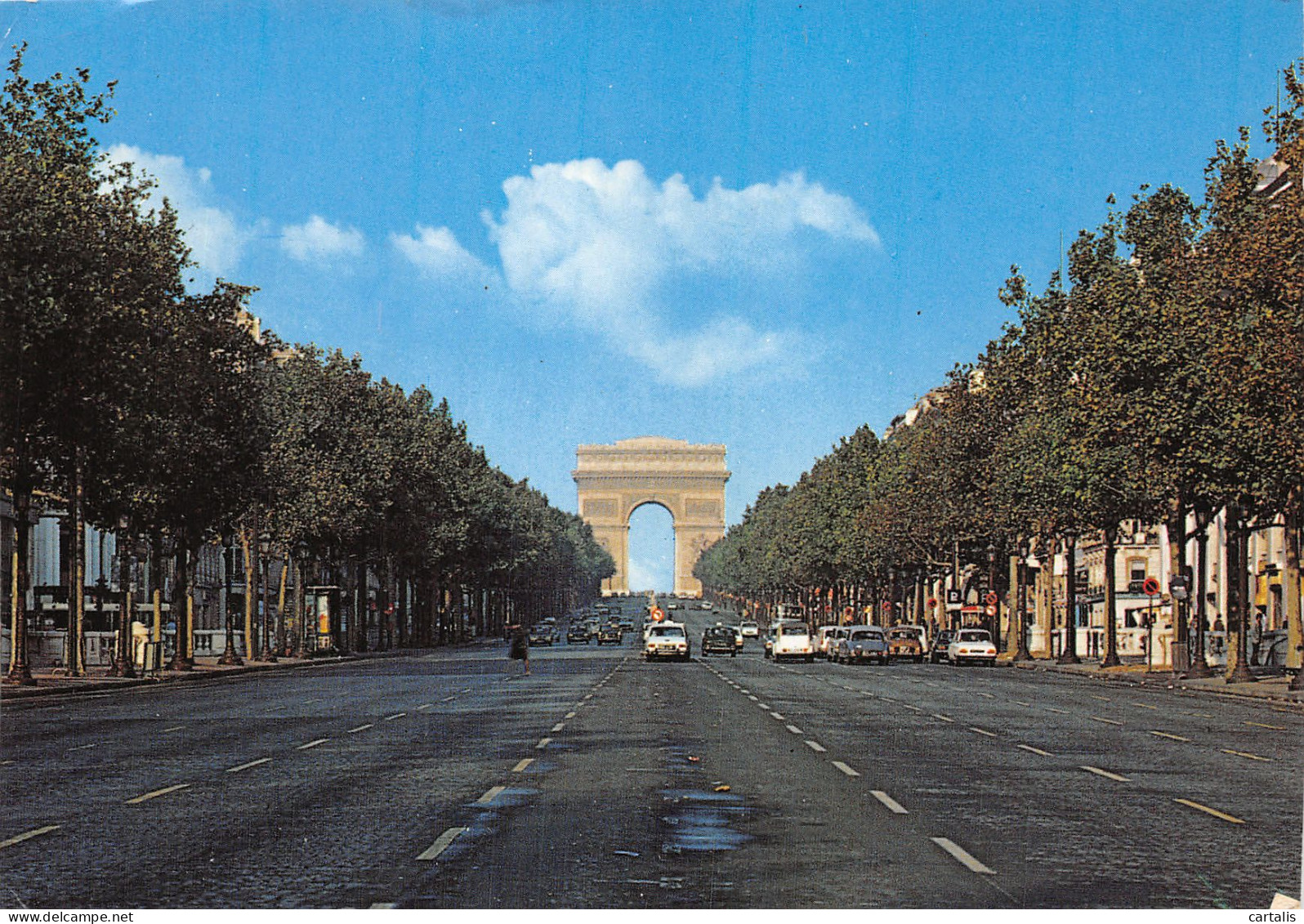 75-PARIS LES CHAMPS ELYSEES-N°4184-D/0181 - Champs-Elysées