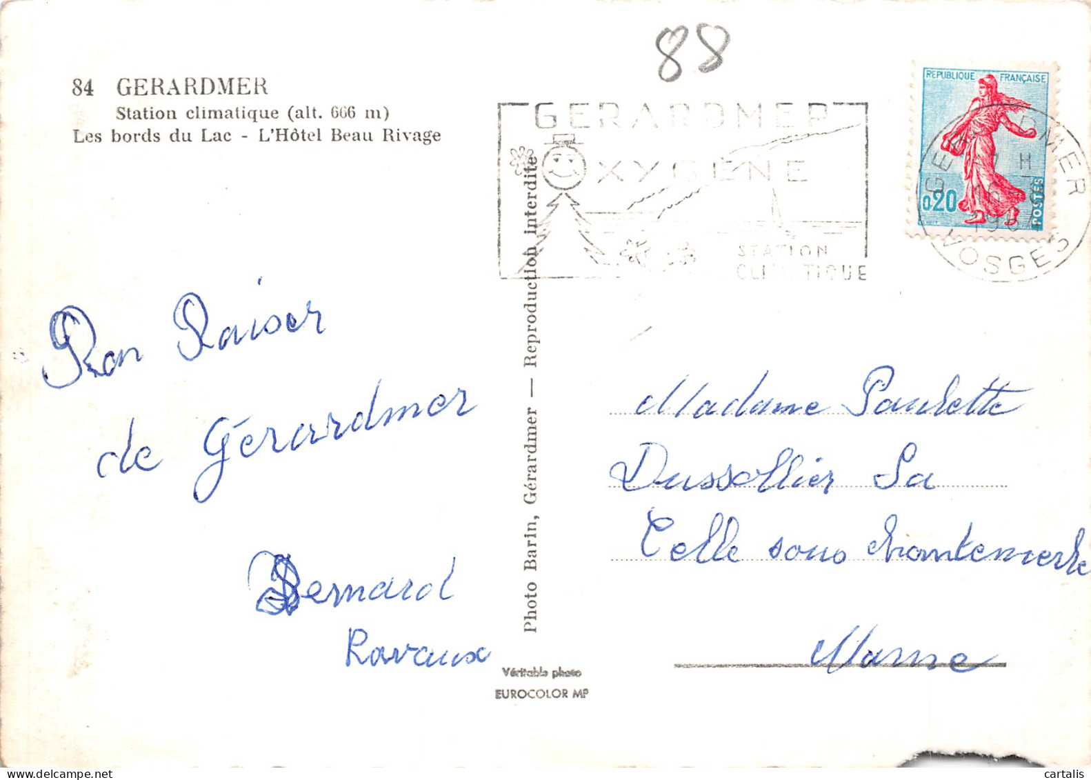 88-GERARDMER-N°4184-C/0385 - Gerardmer