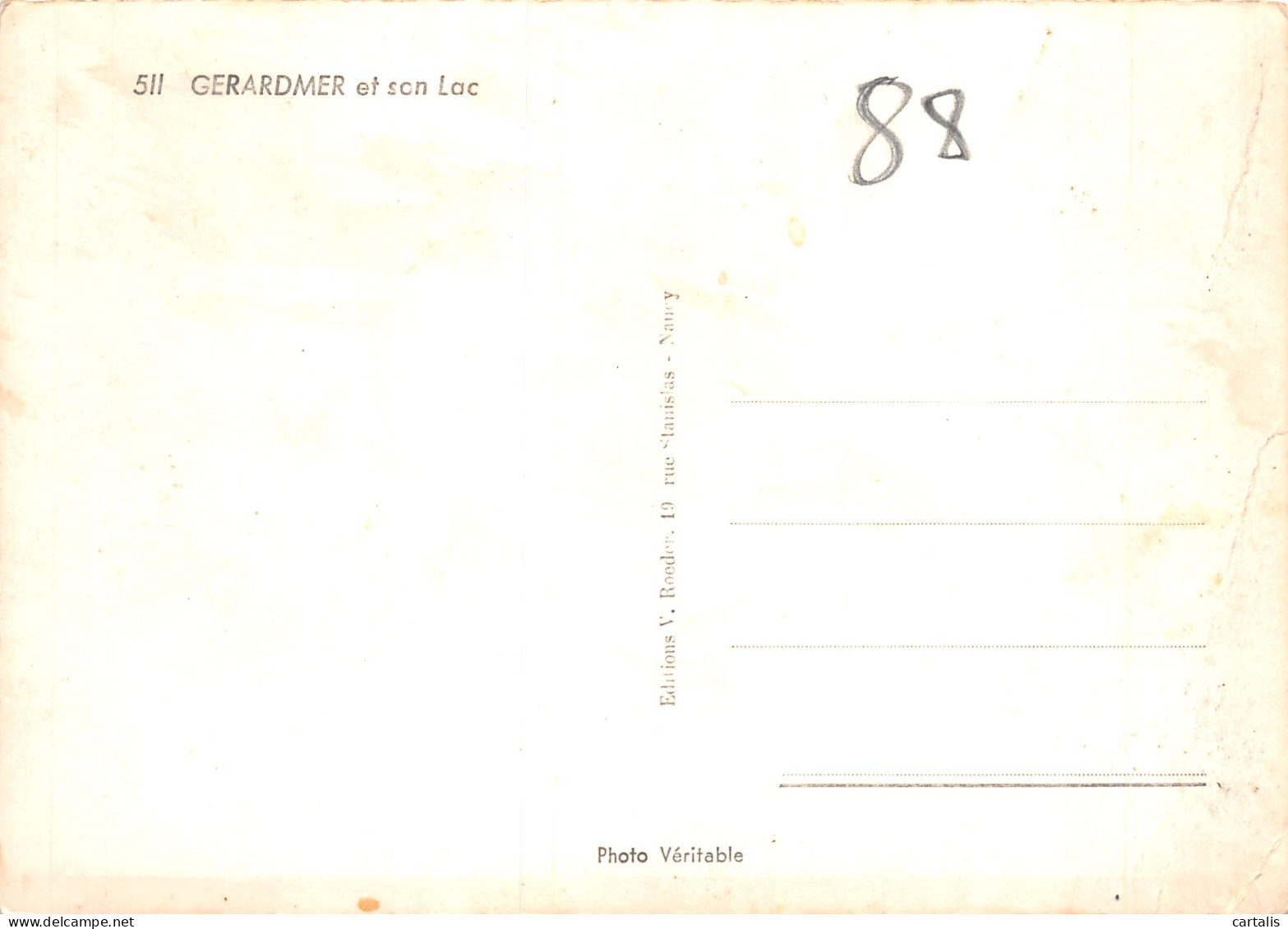 88-GERARDMER-N°4184-C/0375 - Gerardmer