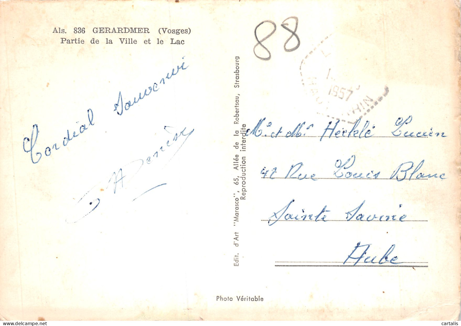 88-GERARDMER-N°4184-C/0371 - Gerardmer