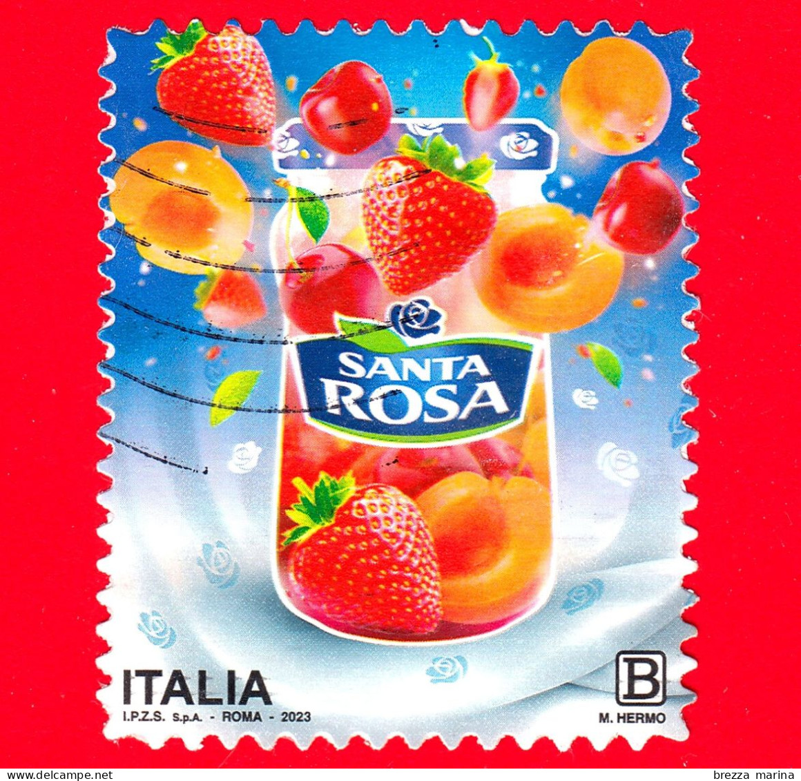 ITALIA - Usato - 2023 - 55 Anni Dell’azienda Agroalimentare Santa Rosa - Confettura - B - 2021-...: Used