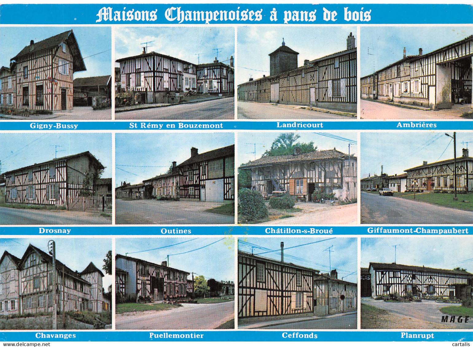 51-LA CHAMPAGNE MAISONS-N°4184-C/0365 - Other & Unclassified