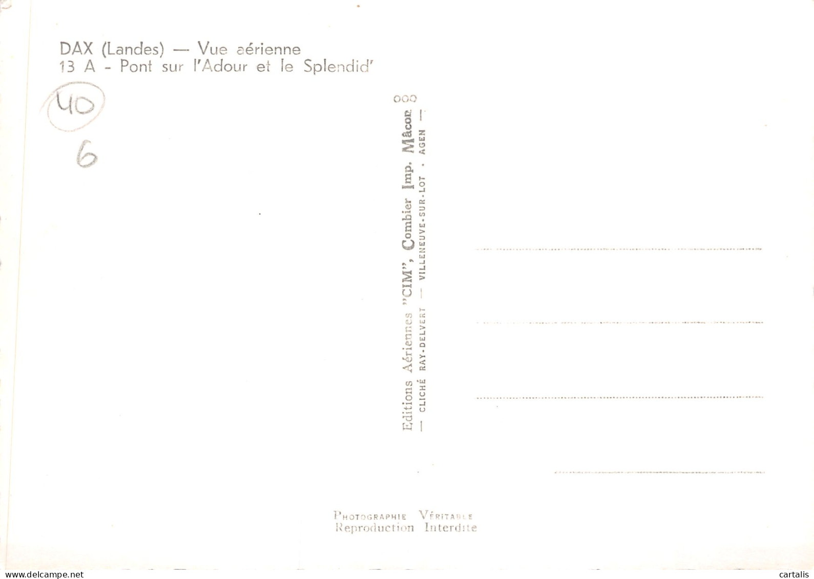 40-DAX-N°4184-C/0313 - Dax