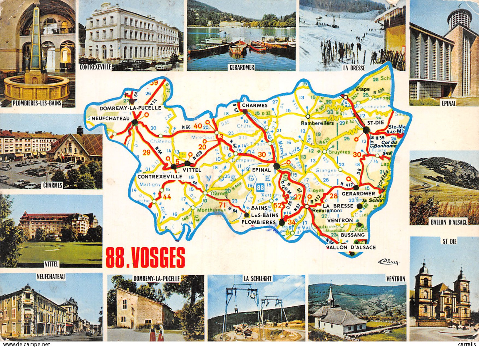 88-LES VOSGES-N°4184-C/0297 - Other & Unclassified