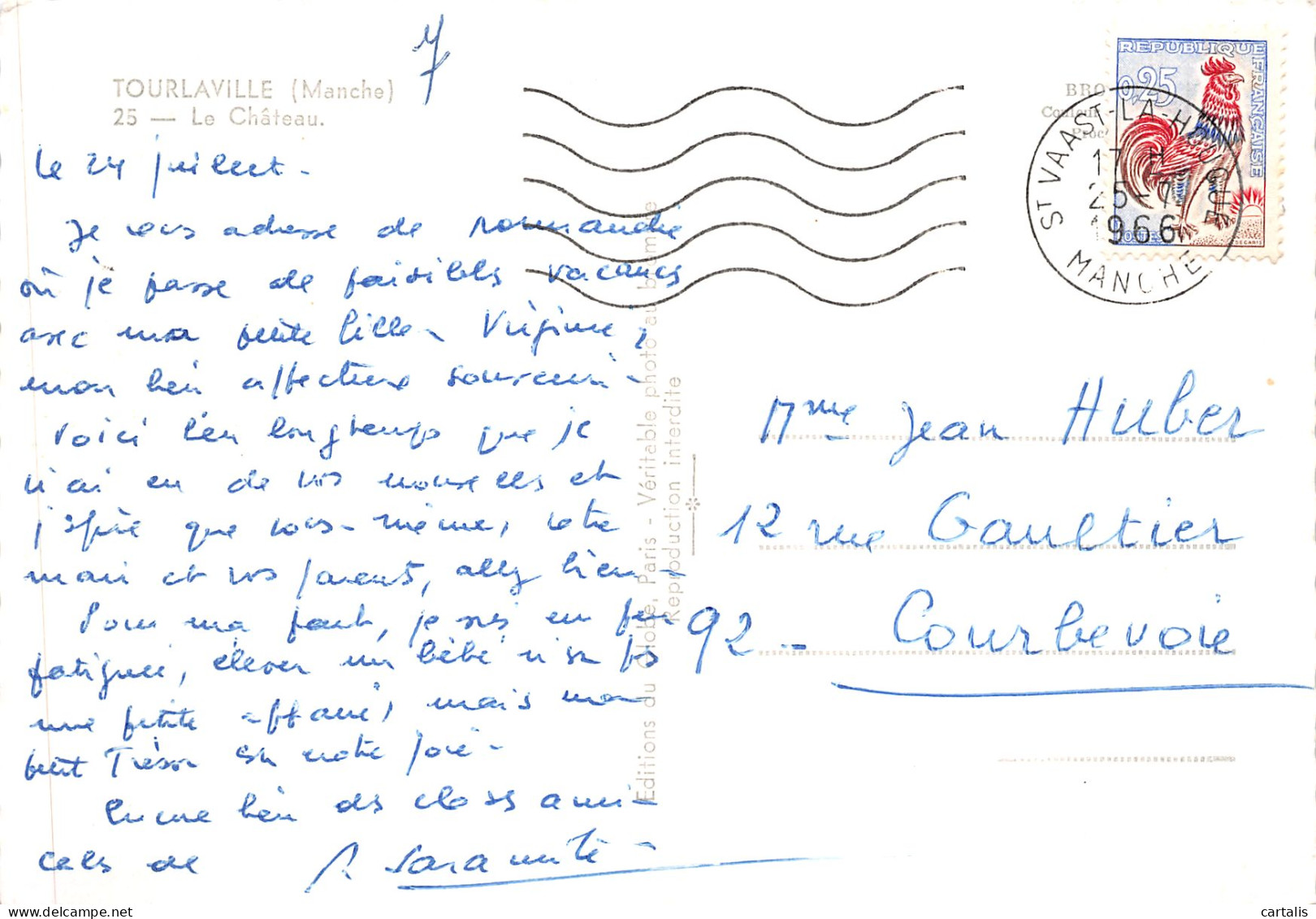 50-TOURLAVILLE-N°4184-C/0255 - Other & Unclassified