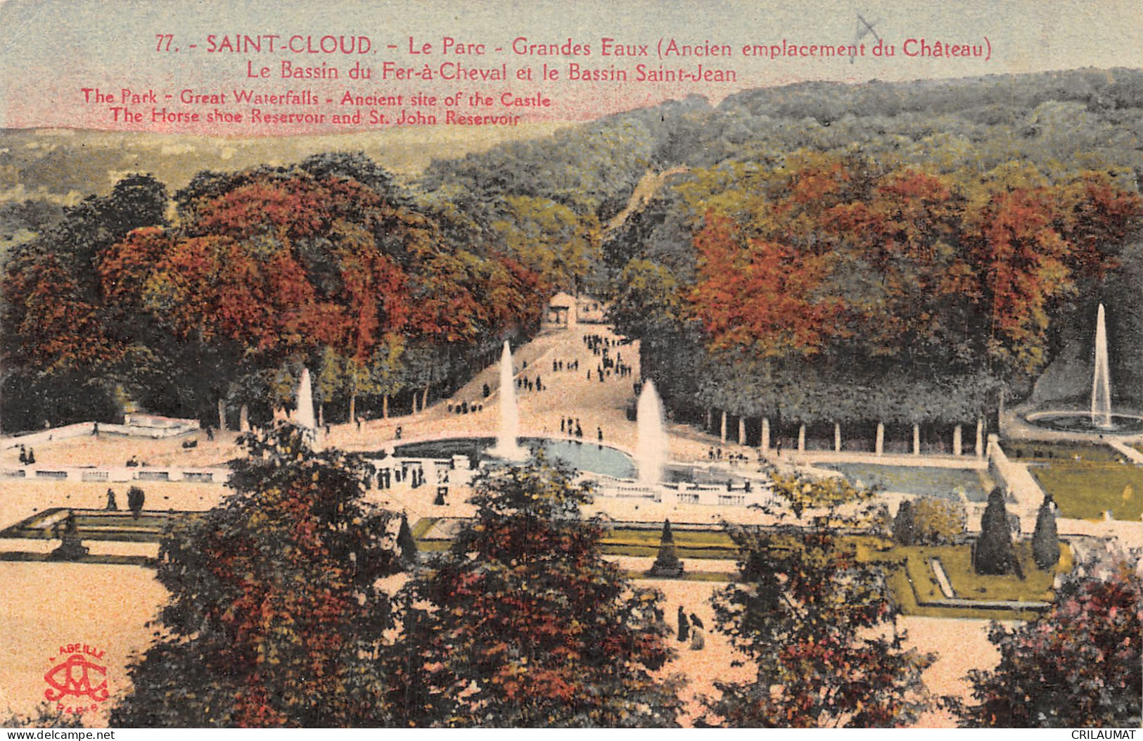 92-SAINT CLOUD LE PARC-N°LP5132-E/0015 - Saint Cloud