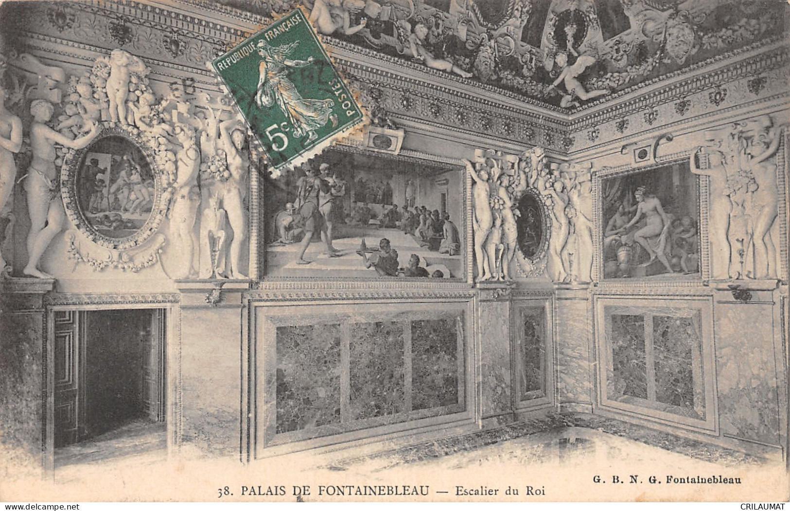 77-FONTAINEBLEAU LE PALAIS-N°LP5132-D/0329 - Fontainebleau