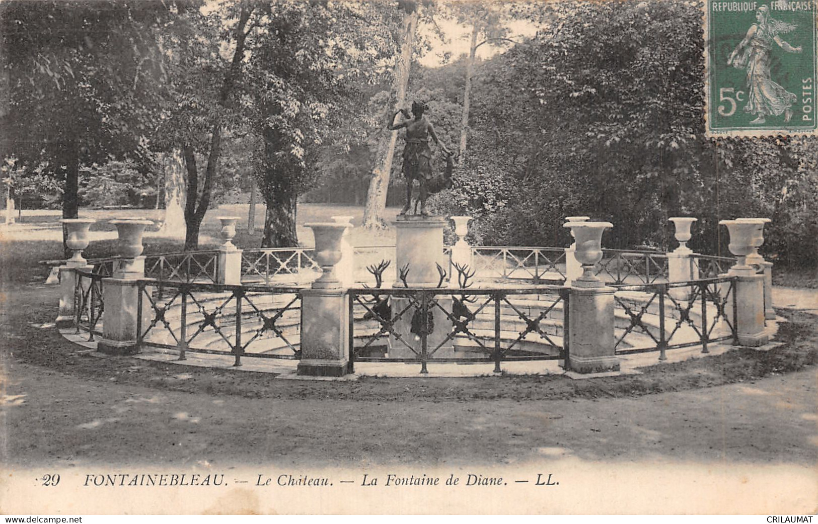 77-FONTAINEBLEAU LE CHATEAU-N°LP5132-D/0327 - Fontainebleau