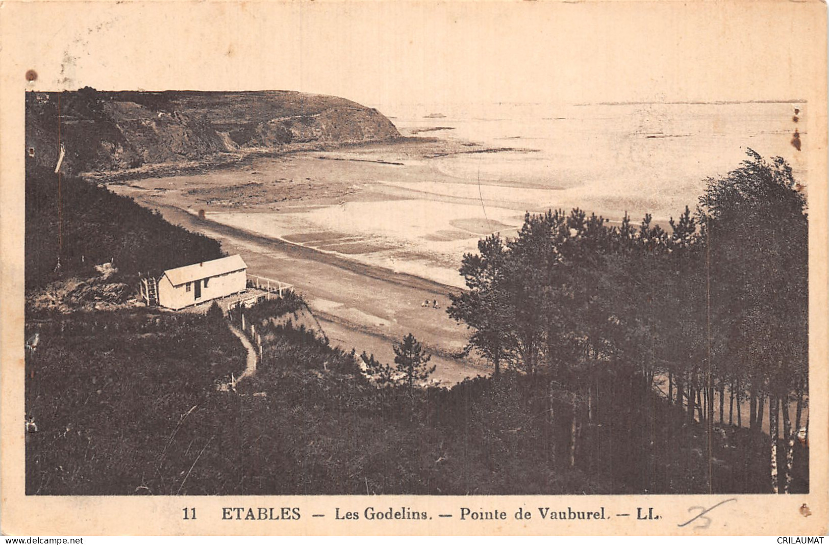 22-ETABLES LES GODELINS-N°LP5132-D/0199 - Etables-sur-Mer