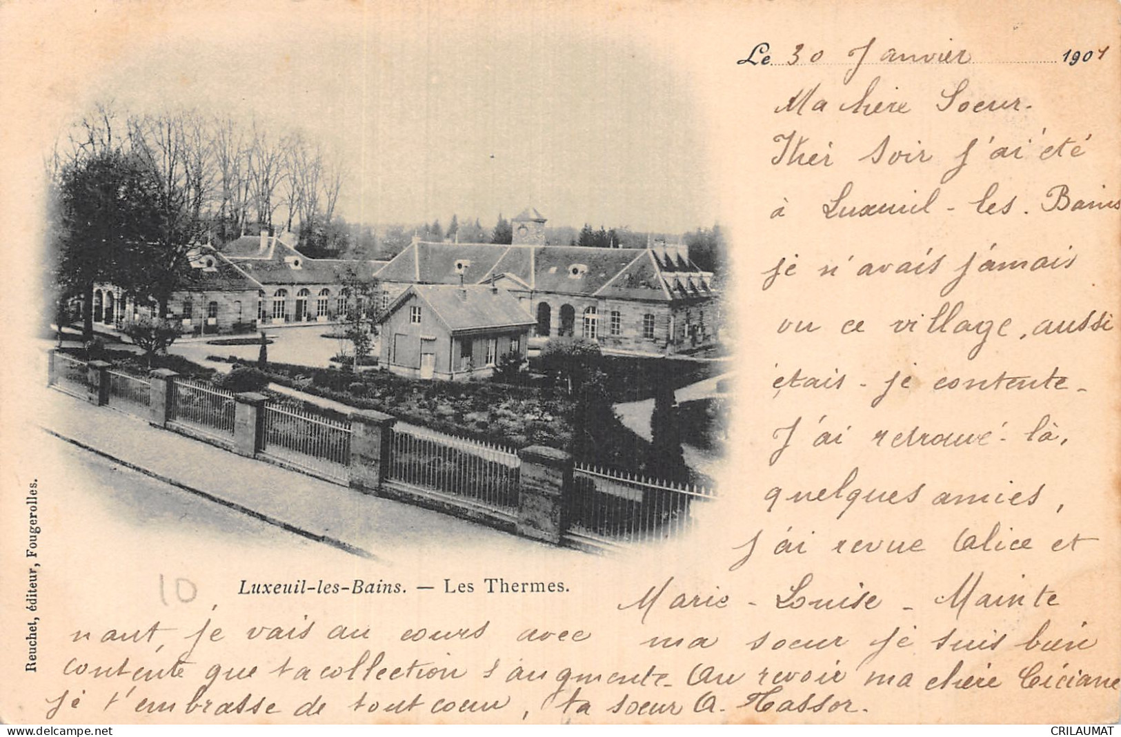 70-LUXEUIL LES BAINS-N°LP5132-C/0177 - Luxeuil Les Bains