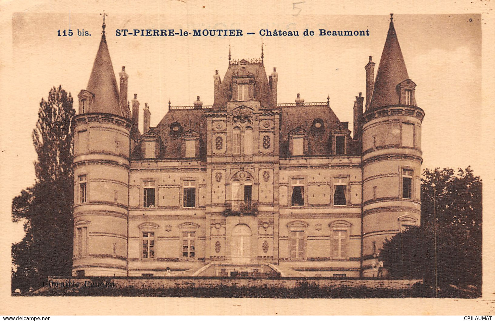 58-SAINT PIERRE LE MOUTIER-N°LP5132-C/0137 - Saint Pierre Le Moutier