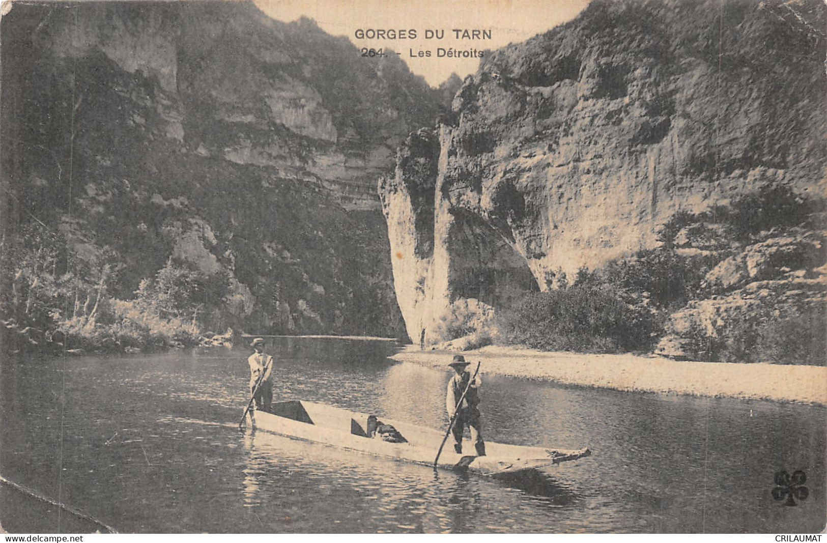 48-GORGES DU TARN LES DETROITS-N°LP5132-C/0097 - Gorges Du Tarn