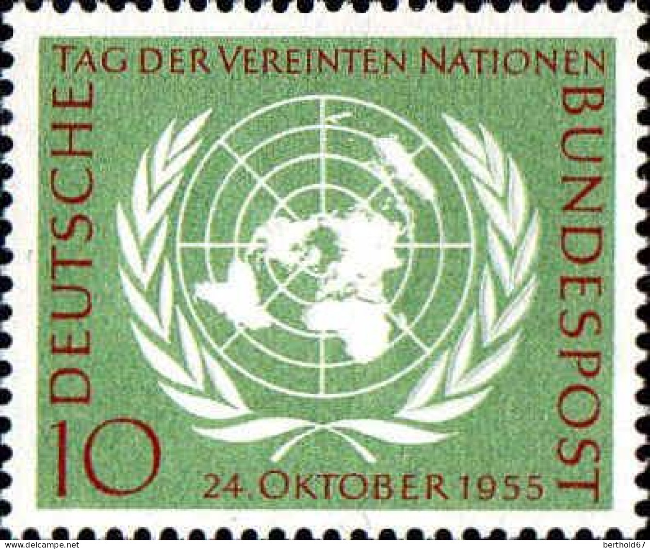 RFA Poste N** Yv:  97 Mi:221 Tag Der Vereinten Nationen (Thème) - VN