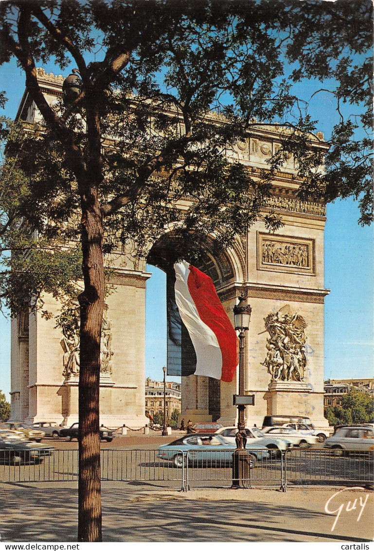 75-PARIS ARC DE TRIOMPHE-N°4185-D/0155 - Arc De Triomphe