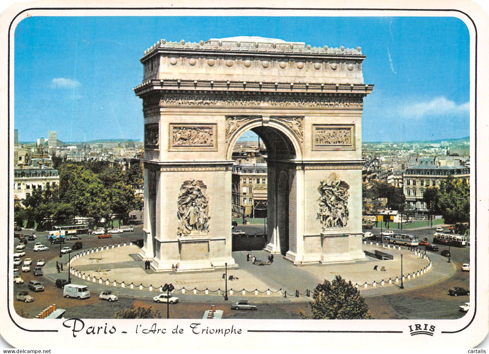 75-PARIS ARC DE TRIOMPHE-N°4185-D/0143 - Triumphbogen