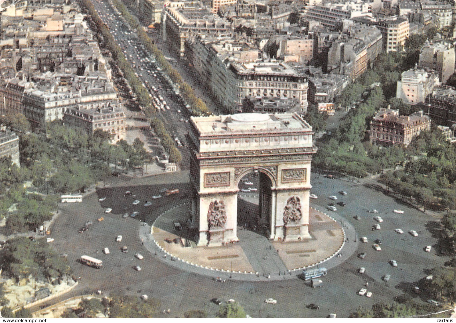 75-PARIS ARC DE TRIOMPHE-N°4185-D/0127 - Arc De Triomphe