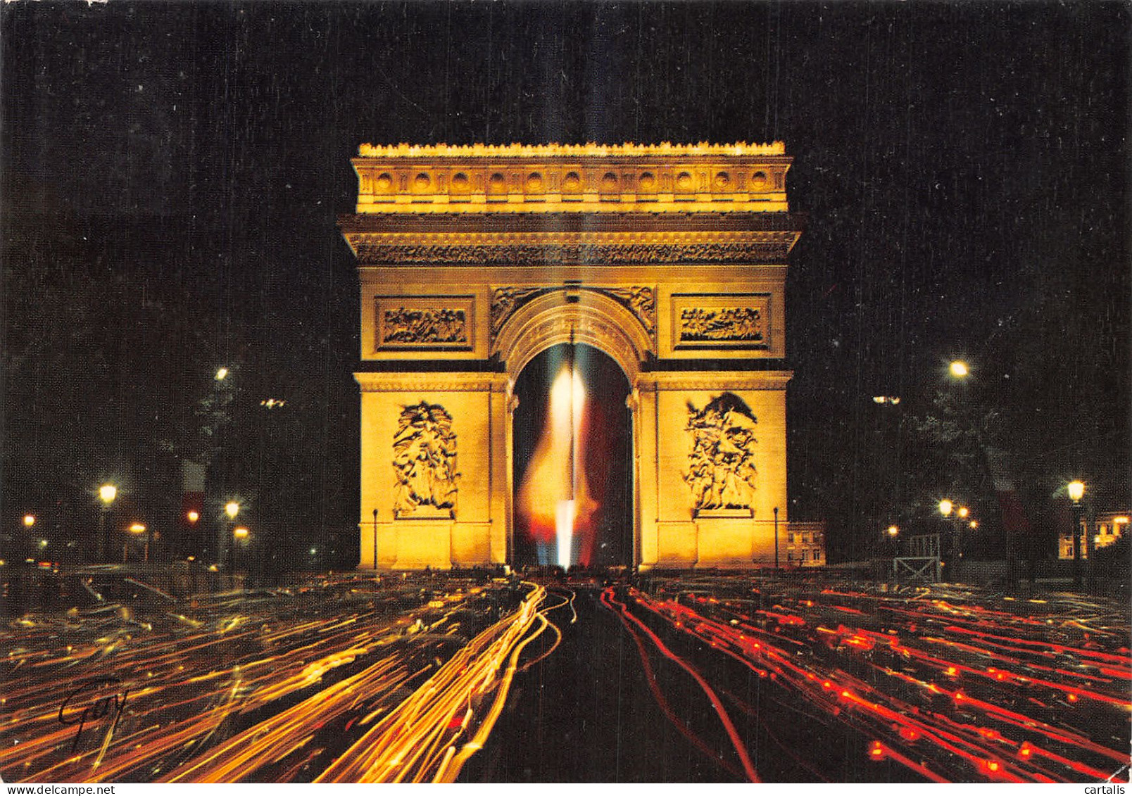 75-PARIS ARC DE TRIOMPHE-N°4185-D/0115 - Arc De Triomphe