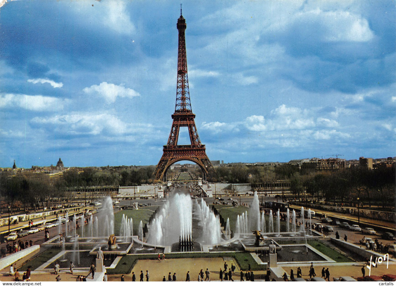 75-PARIS LA TOUR EIFFEL-N°4185-D/0121 - Tour Eiffel