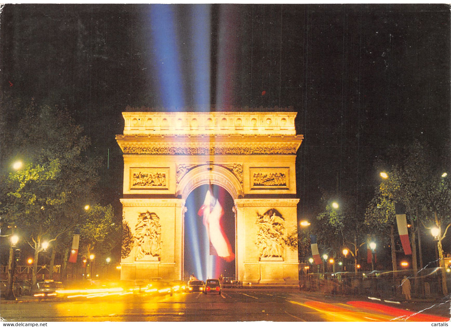 75-PARIS ARC DE TRIOMPHE-N°4185-D/0093 - Arc De Triomphe