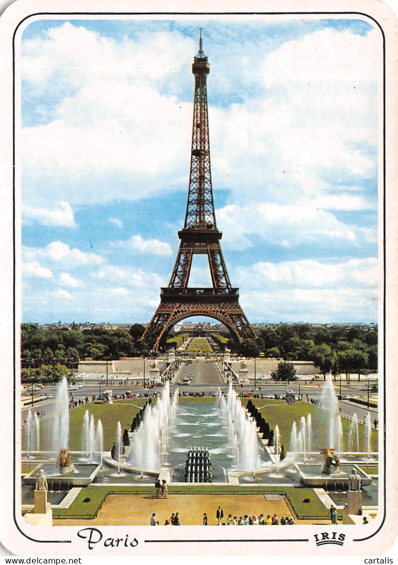 75-PARIS LA TOUR EIFFEL-N°4185-D/0067 - Eiffeltoren