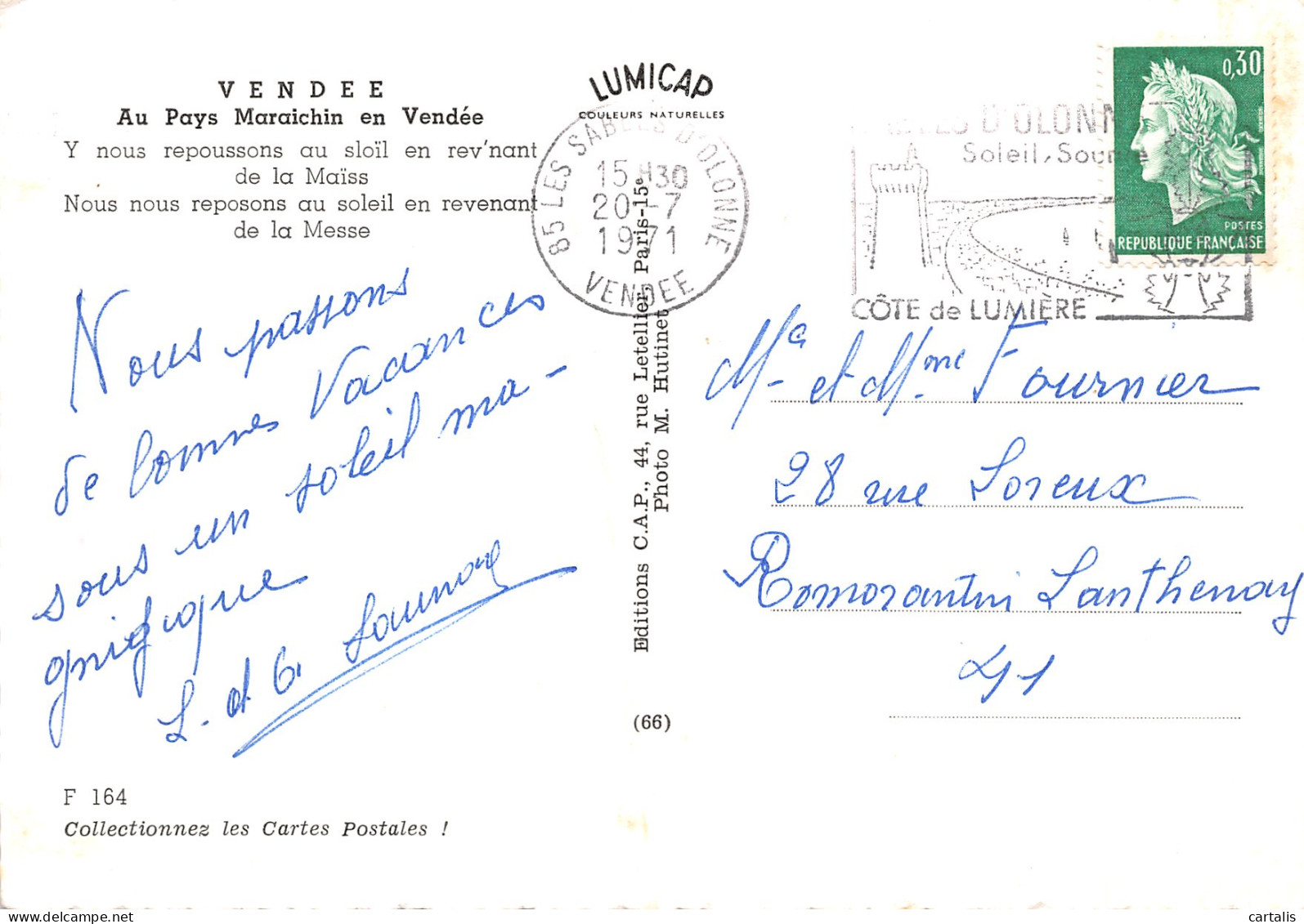 85-VENDEE-N°4185-D/0017 - Other & Unclassified