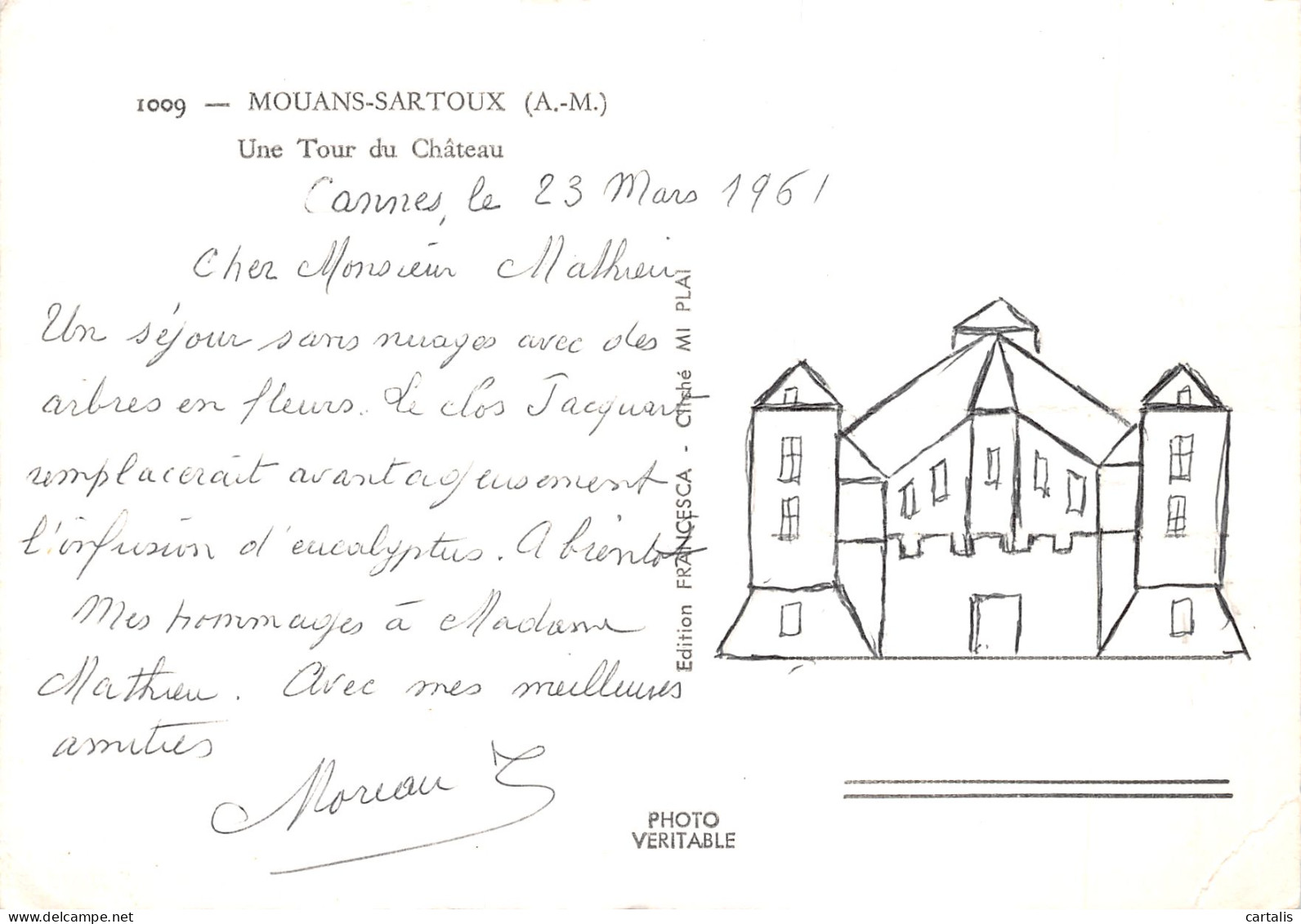 06-MOUANS SARTOUX-N°4185-C/0387 - Other & Unclassified