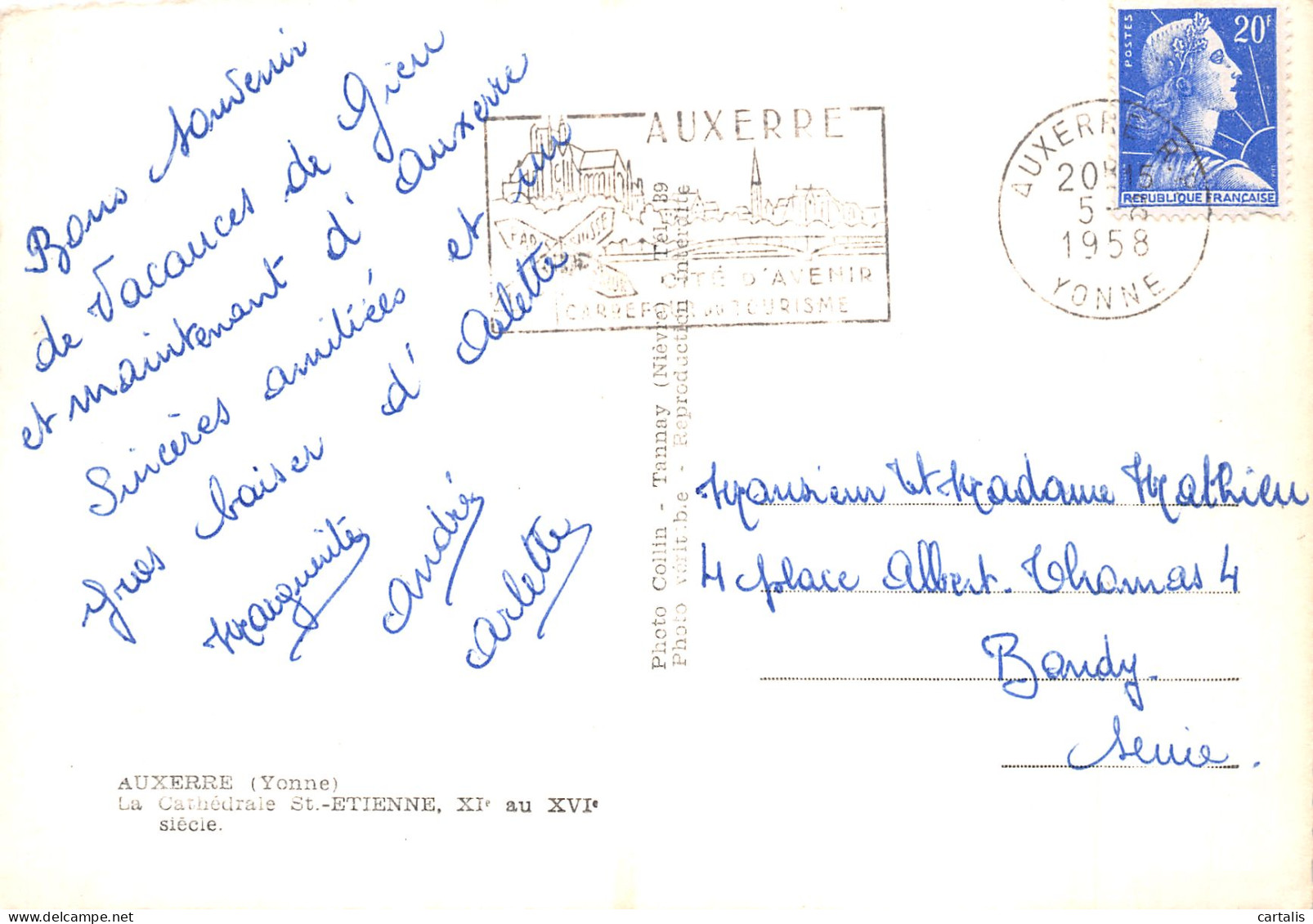 89-AUXERRE-N°4185-C/0357 - Auxerre