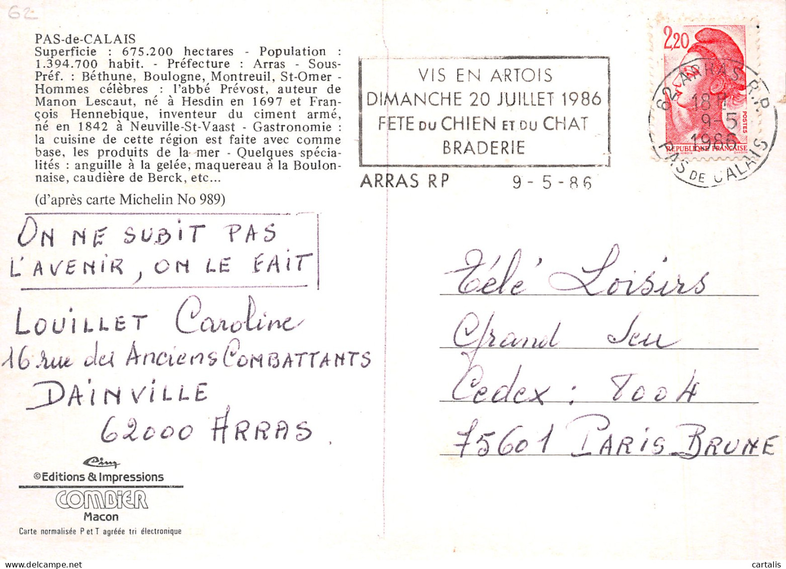 62-LE PAS DE CALAIS-N°4185-C/0309 - Other & Unclassified