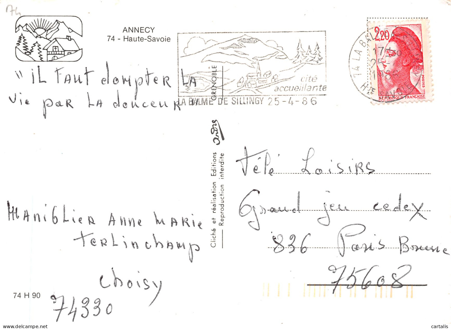 74-ANNECY-N°4185-C/0267 - Annecy