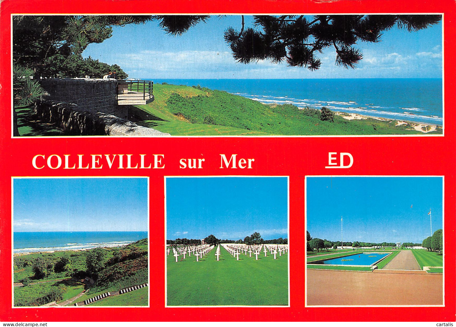14-COLLEVILLE SUR MER-N°4185-C/0275 - Other & Unclassified