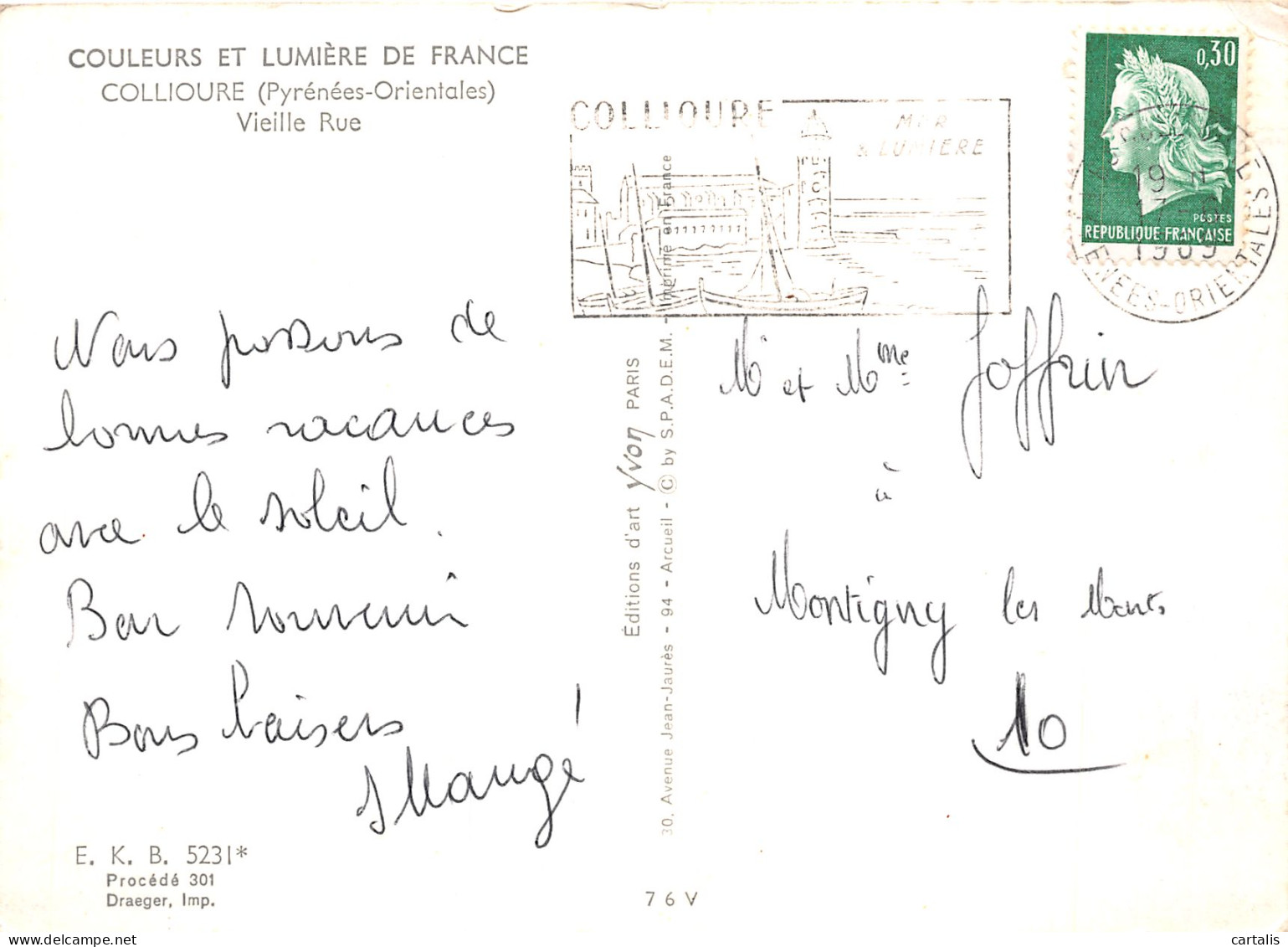 66-COLLIOURE-N°4185-C/0061 - Collioure