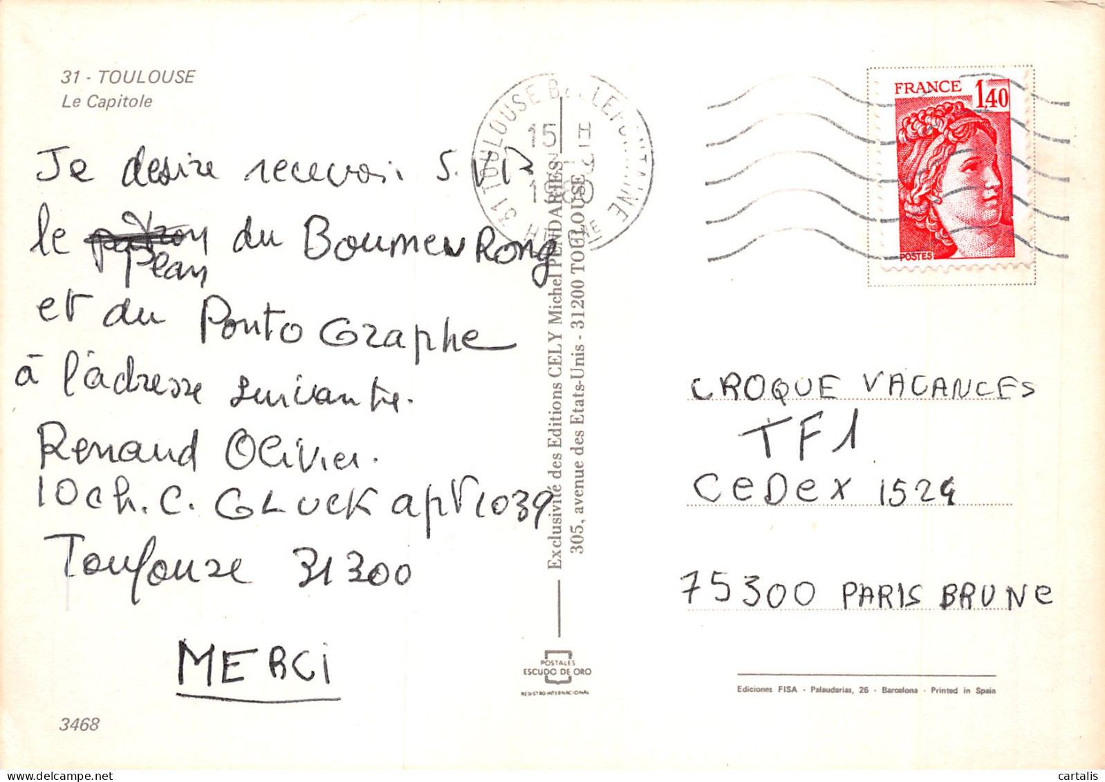 31-TOULOUSE-N°4185-C/0011 - Toulouse